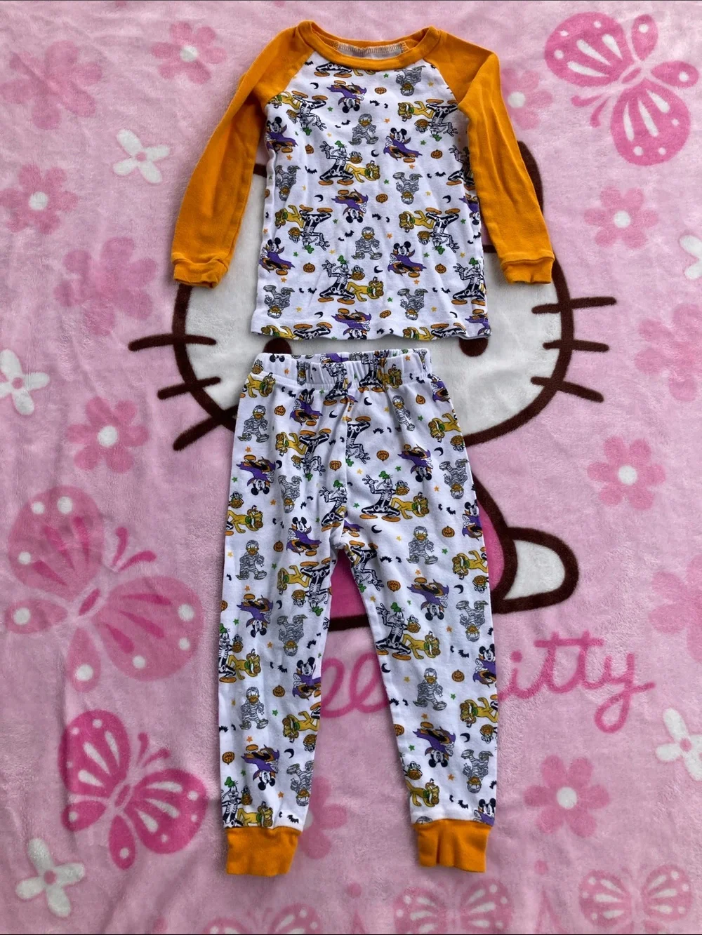 100% cotton, Halloween Mickey pajamas